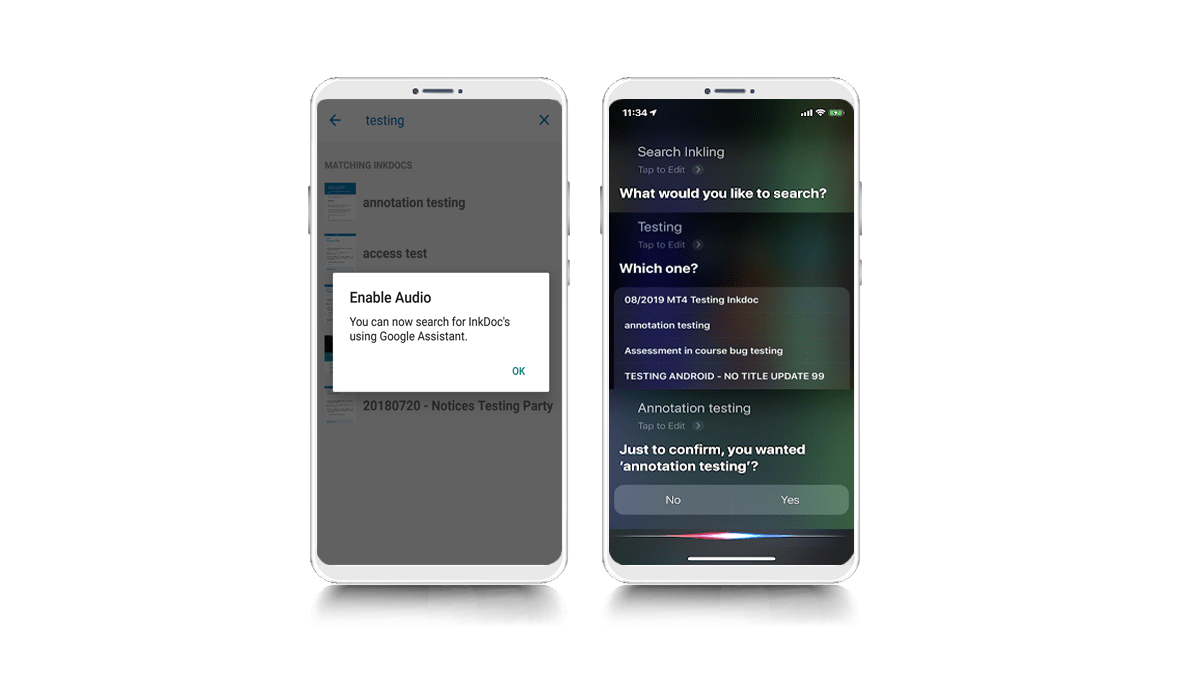 Search and Learn Hands-Free